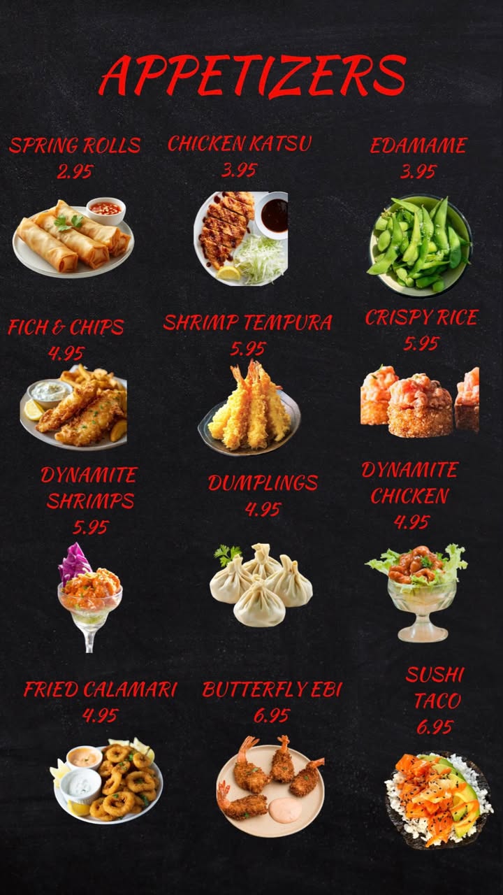 Menu page 3