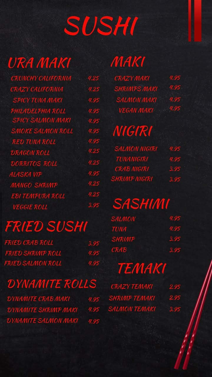 Menu page 5